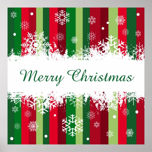 Merry Christmas Poster (Front)
