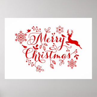 Merry Christmas Poster