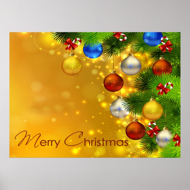 merry christmas poster (Front)