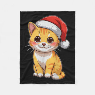 Merry Christmas Premium Tri-blend  Fleece Blanket