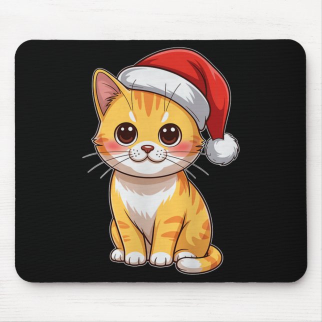 Merry Christmas Premium Tri-blend  Mouse Mat (Front)
