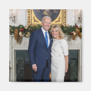 Merry Christmas, President Joe Biden & 1st Lady Magnet