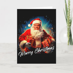 Merry Christmas – President Trump Santa Funny Grap Card
