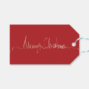 Merry Christmas Print Gift Tags