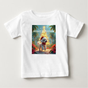Merry christmas puppy baby T-Shirt