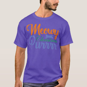 Merry Christmas purrr T-Shirt