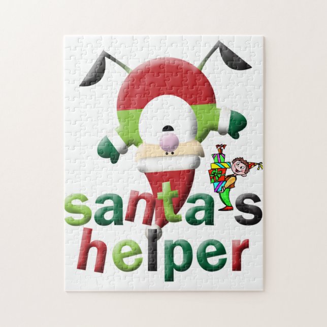 Merry Christmas Puzzle Christmas Santa's Toys (Vertical)