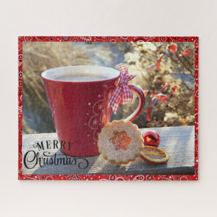 Merry Christmas Quiet Moments Gift Jigsaw Puzzle