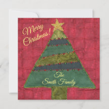 Merry Christmas Quilted Tree