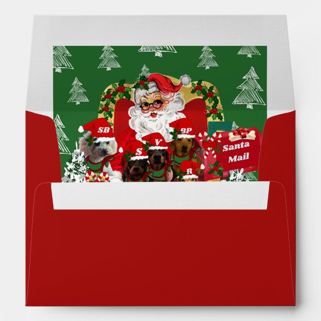 Merry Christmas Red Envelopes (Back (Bottom))