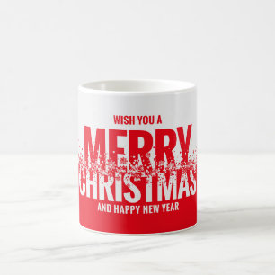 Merry Christmas Red Mug – Festive Holiday Cheer