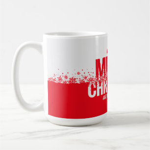 Merry Christmas Red Mug – Festive Holiday Cheer