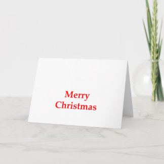 Merry Christmas Red The MUSEUM Zazzle Gifts Holiday Card