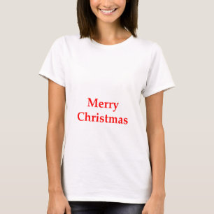 Merry Christmas Red The MUSEUM Zazzle Gifts T-Shirt