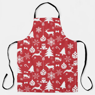 Merry Christmas: Red Vintage Collection Apron