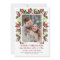 Merry Christmas Red Wedding Save the Date Photo