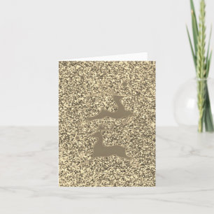 merry Christmas reindeer card