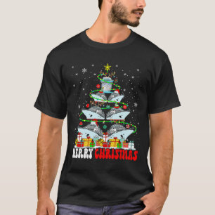 Merry Christmas Reindeer Elf Santa Cruise Ships Xm T-Shirt