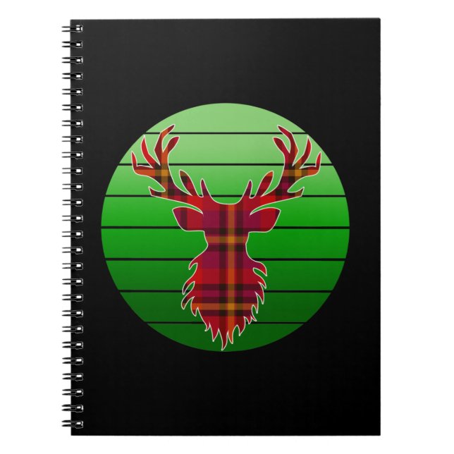 MERRY CHRISTMAS REINDEER NOTEBOOK (Front)