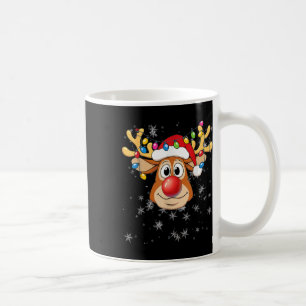 Merry Christmas Reindeer Xmas Santa Claus Men Wome Coffee Mug