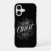Merry Christmas Religious Chalkboard Lettering Cas