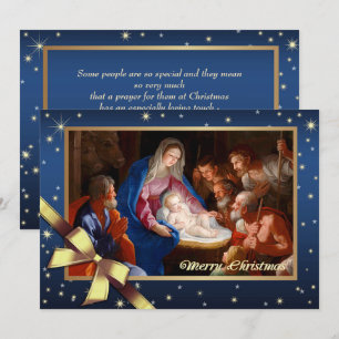 Merry Christmas.Religious Fine Art Christmas Cards