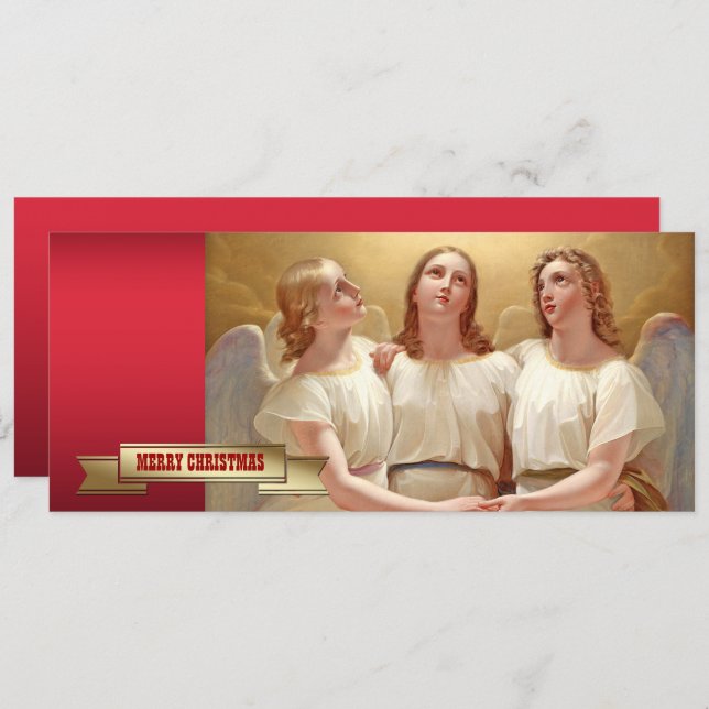 Merry Christmas.Religious Fine Art Christmas Cards (Front/Back)