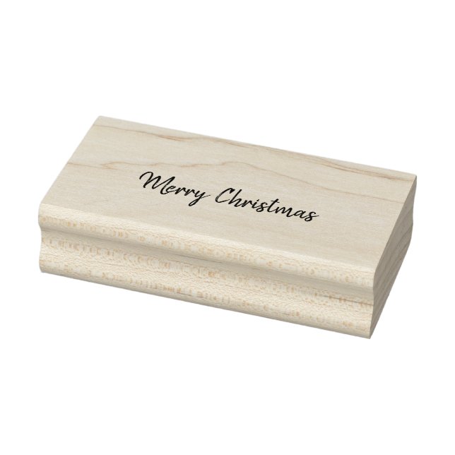Merry Christmas  Rubber Stamp (Stamp)