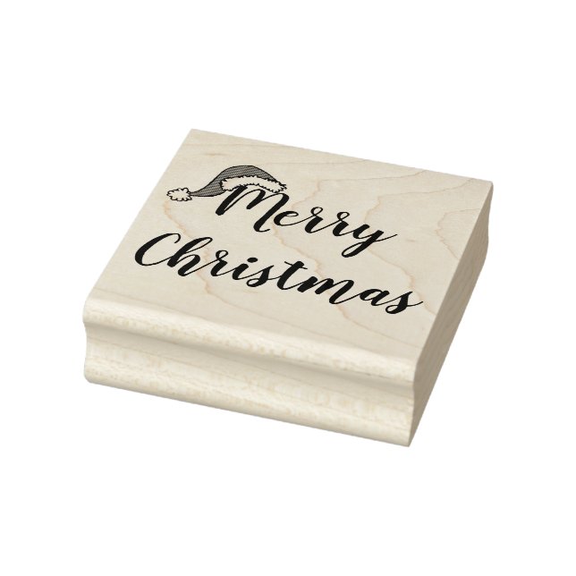 "Merry Christmas" Rubber Stamp (Stamp)