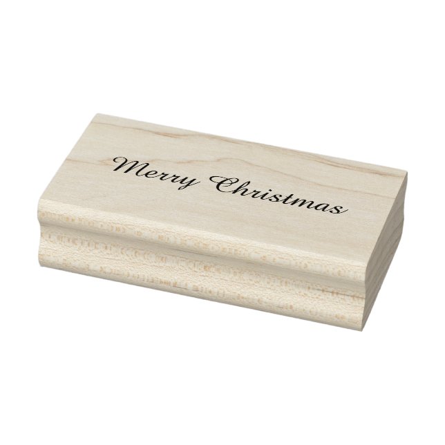Merry Christmas  Rubber Stamp (Stamp)