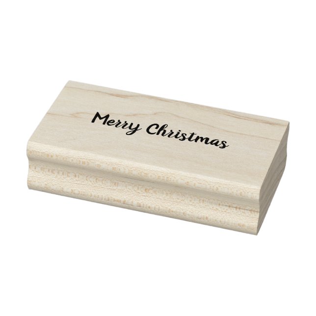 Merry Christmas  Rubber Stamp (Stamp)