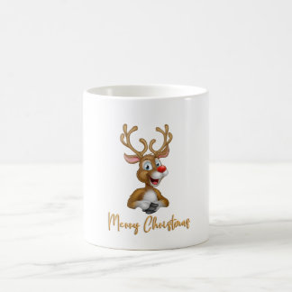 Merry Christmas Rudolf Tasse Coffee Mug