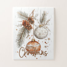 Merry Christmas Rustic Greeting
