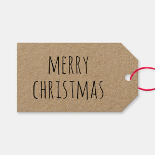 Merry Christmas. Rustic winter. Modern country Gift Tags