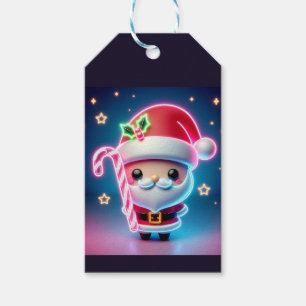 Merry Christmas Santa Candy Gift Tags