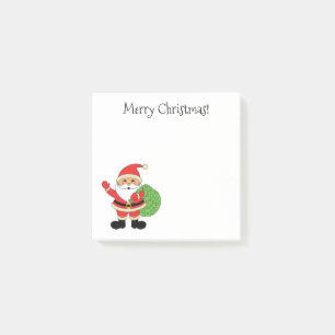 Merry Christmas Santa Claus 3 x 3 Post-it Notes