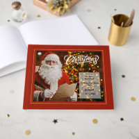 Merry Christmas Santa Claus Business Logo Custom