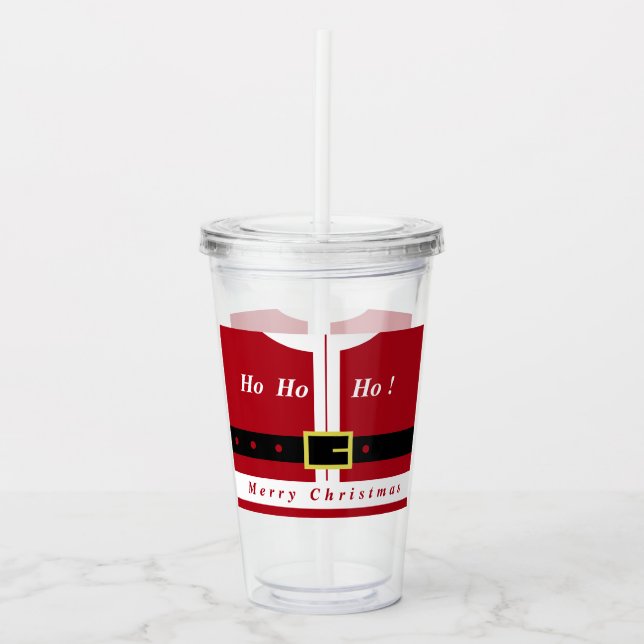 Merry Christmas - Santa Claus - Gifts For Everyone Acrylic Tumbler (Front)