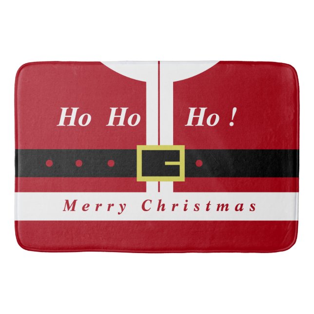 Merry Christmas - Santa Claus - Gifts For Everyone Bath Mat (Front)