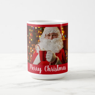 Merry Christmas Santa Claus Jumbo Mug