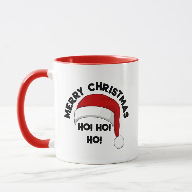 Merry Christmas Santa Claus   Mug (Left)