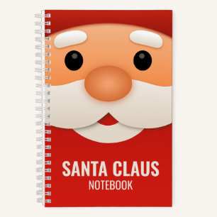 Merry Christmas Santa Claus Notebook