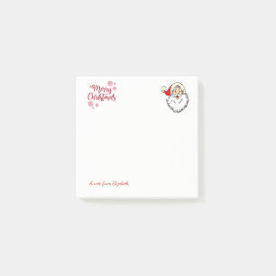 Merry Christmas,Santa Claus-Personalised Post-it Notes