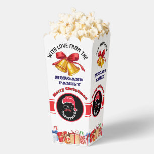 Merry Christmas Santa Claus Red Holiday        Favour Box