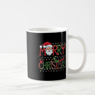 Merry Christmas Santa Claus Reindeer Holiday Fun  Coffee Mug