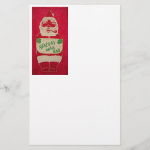 Merry Christmas Santa Claus Stationery