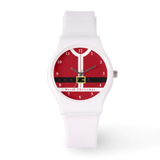 Merry Christmas Santa Claus Watch Funny (Front)