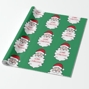 Merry Christmas Santa Claus Wrapping Paper
