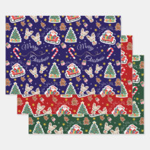 Merry Christmas Santa Claus Wrapping Paper