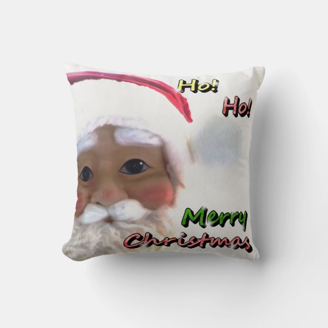 Merry Christmas Santa Clause Cushion (Front)